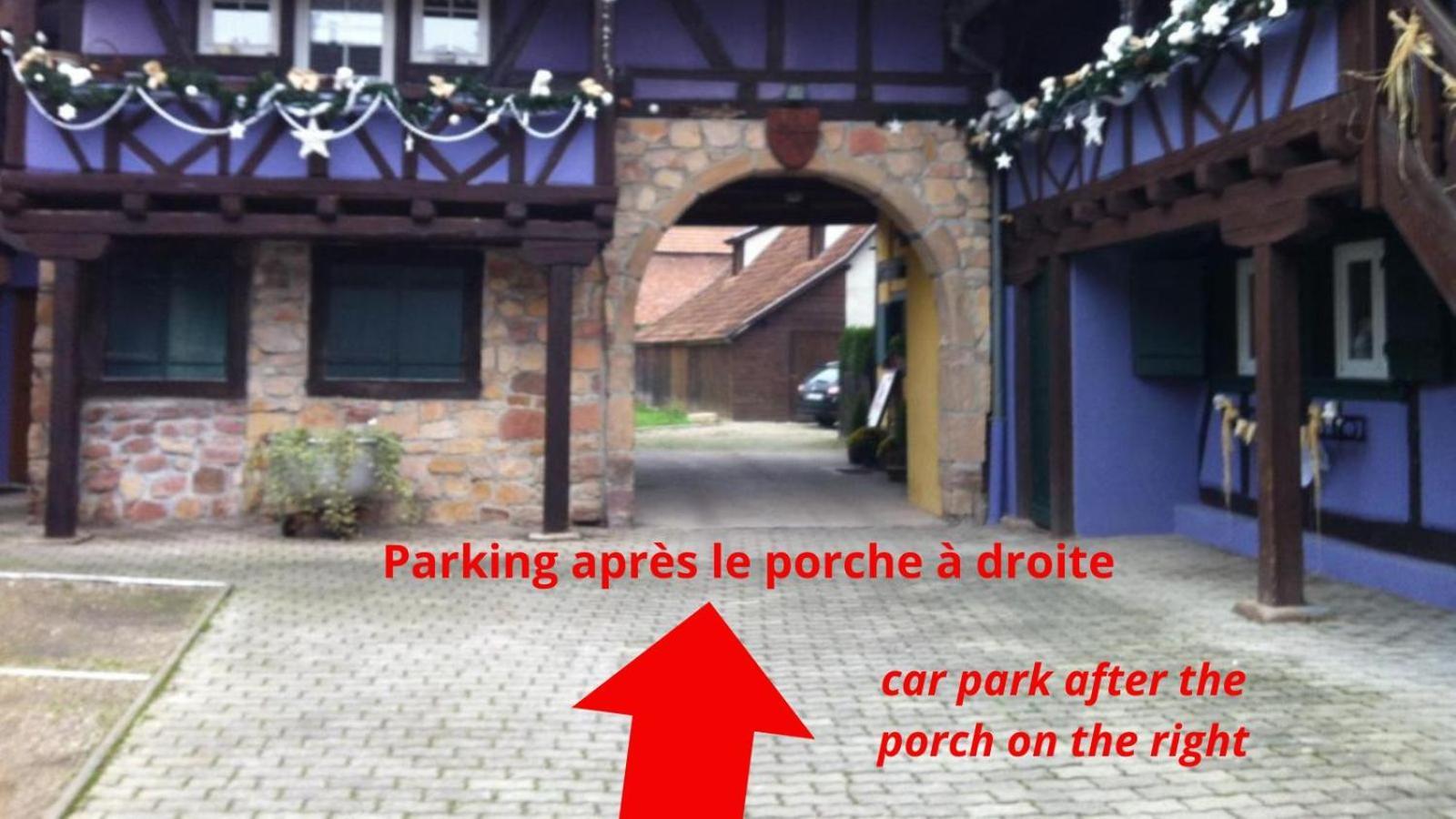 Gîte chez Marie-Sarah Ebersheim Exterior foto